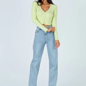 Princess Polly Pedro Top Green