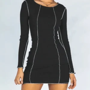 Princess Polly Christa Long Sleeve Mini Dress