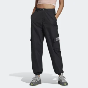 Adidas Originals Cargo Pants Black Size 8/S