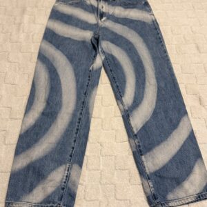 Glassons Mid Rise Swirl Puddle Jeans Size 12